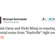 Image for article titled Mariah Carey & Nicki Minaj Fight in Front of Live Audience of TV Critics During Press Tour